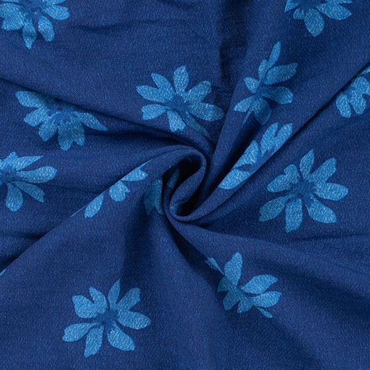 Blue flowers | Viscose