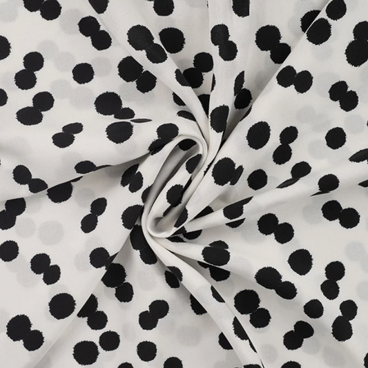 Black Dots | Viscose