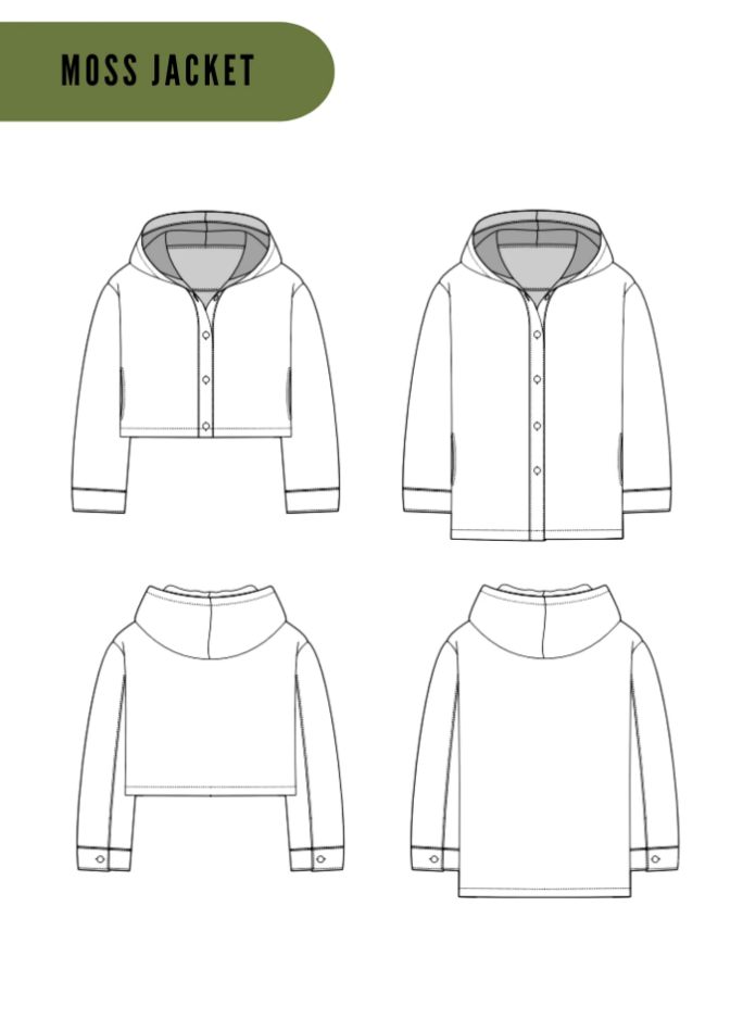 Moss Jacket | PDF Pattern