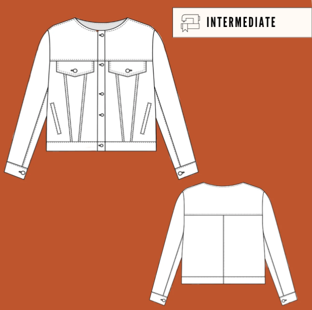 Rosewood Jacket | PDF Pattern