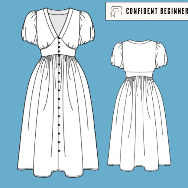 Azure Dress| PDF Pattern