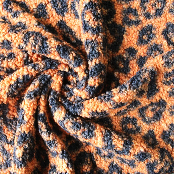 Leopard Sherpa Fur