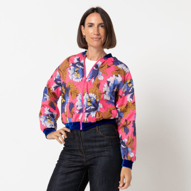 Sid Bomber Jacket (2 sizes) | Paper Pattern