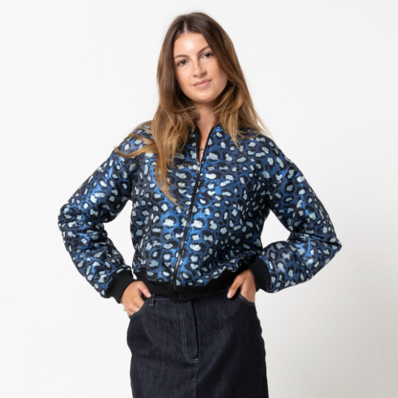 Sid Bomber Jacket (2 sizes) | Paper Pattern