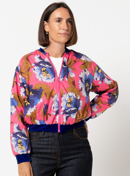 Sid Bomber Jacket (2 sizes) | Paper Pattern