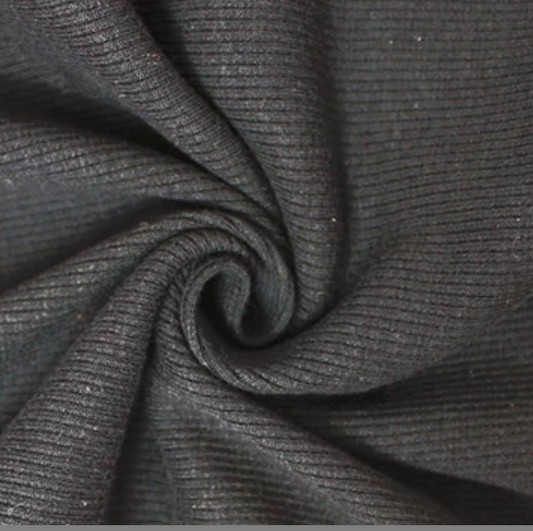 Ribbed Knit | Black