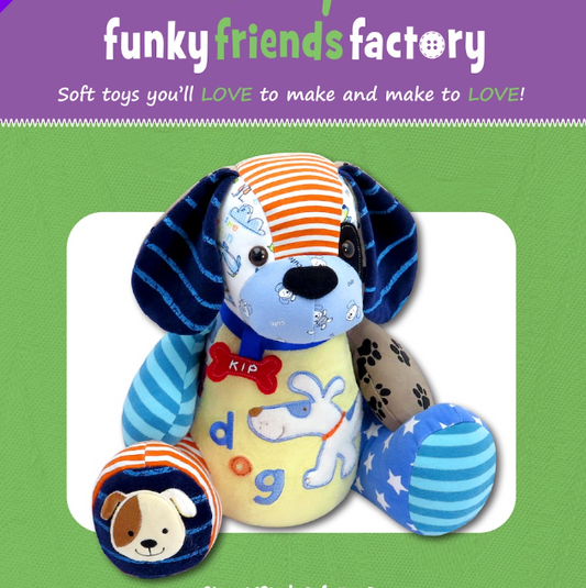 Kip the Keepsake Dog | Paper Pattern