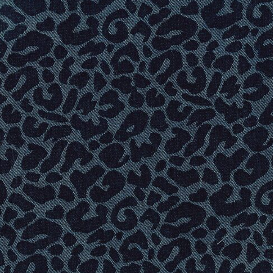 Animal Denim Jacquard | Dark wash