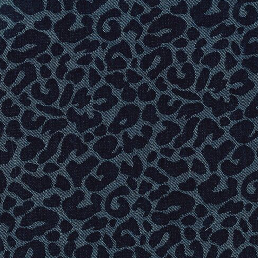 Animal Denim Jacquard | Dark wash