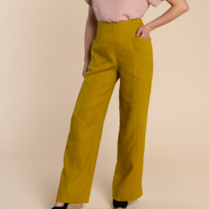 Pietra Trousers and Shorts Size 0-20 | Paper Pattern