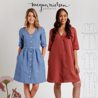 Darling Ranges Top and Dress Size 0-20 | Paper Pattern