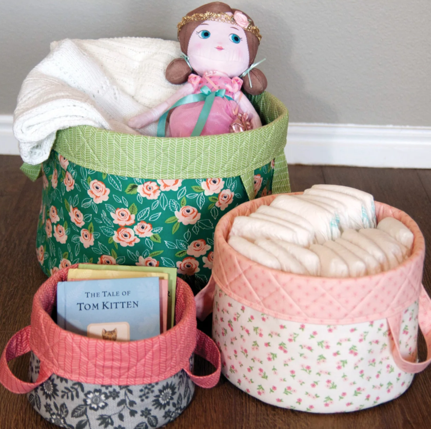 Olivia's Baskets | Paper Pattern