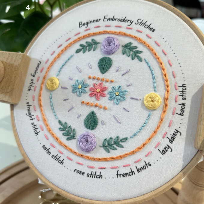Beginners Hand Embroidery Kit