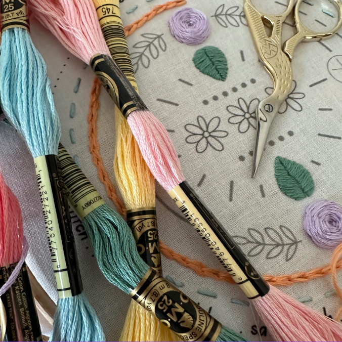 Beginners Hand Embroidery Kit