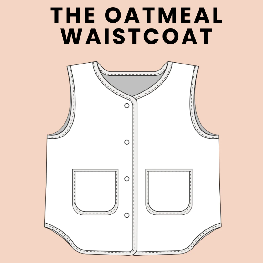 Oatmeal Waistcoat | PDF Pattern