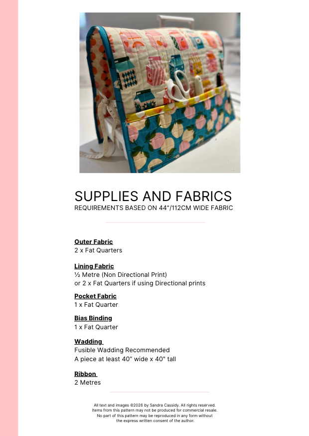 The Makers Mat & Cover| PDF Pattern