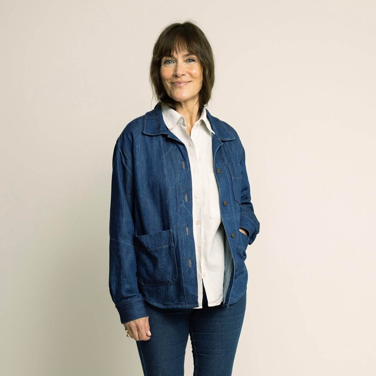 Canvas Jacket sewing pattern Wardrobe By Me
