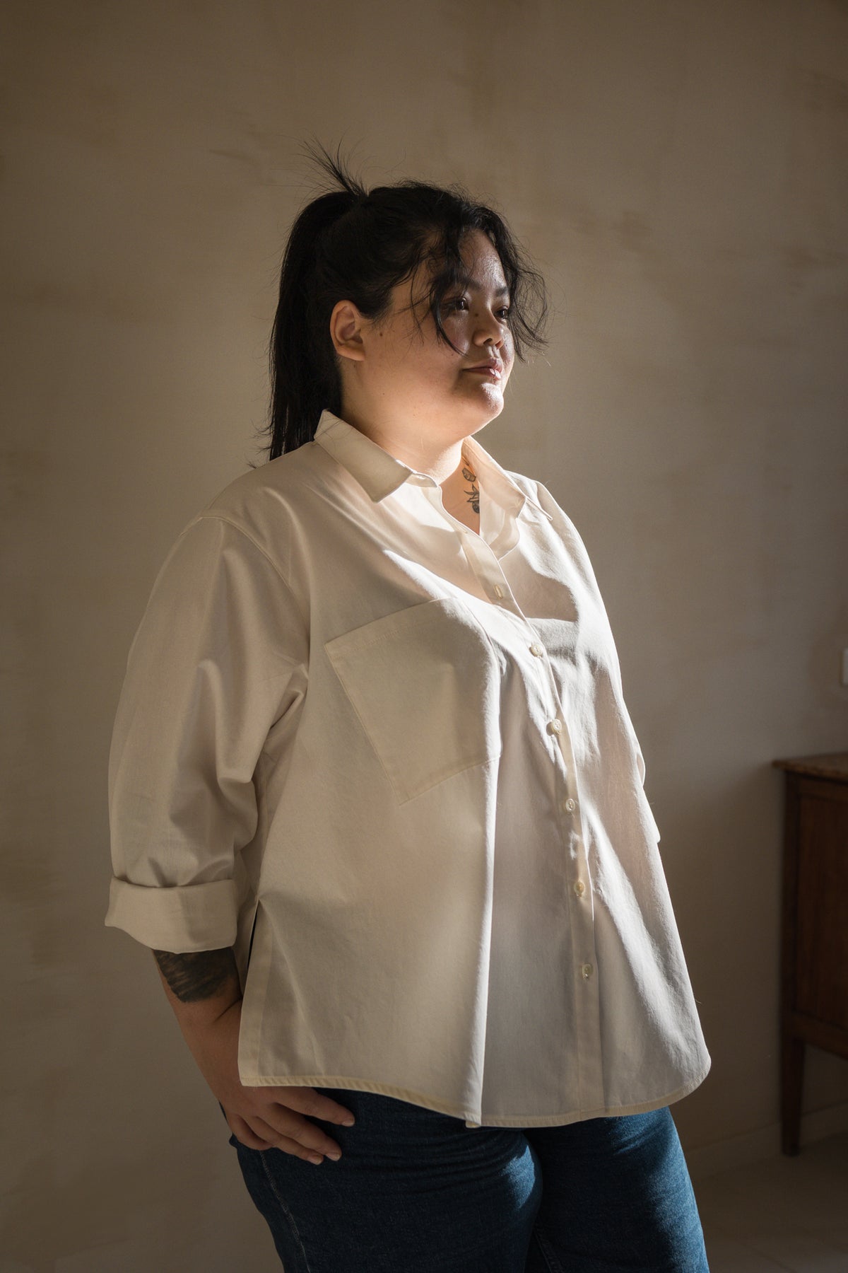 Chemise boxy Hans