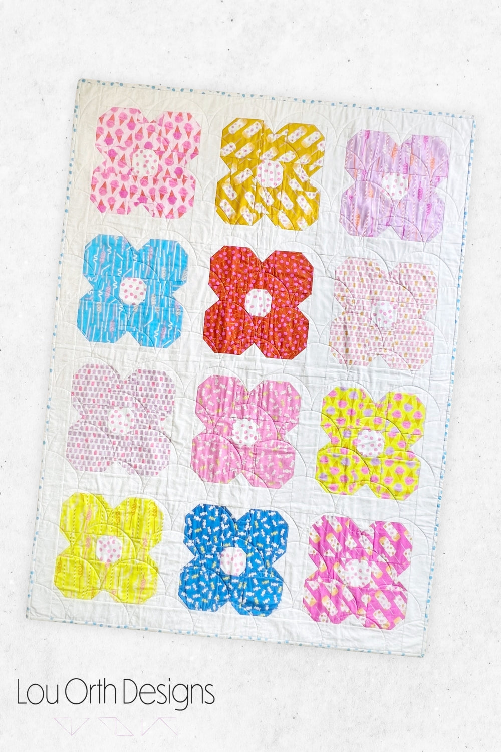 Flower Friends Quilt pattern