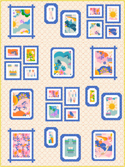 Gallery Wall Quilt pattern