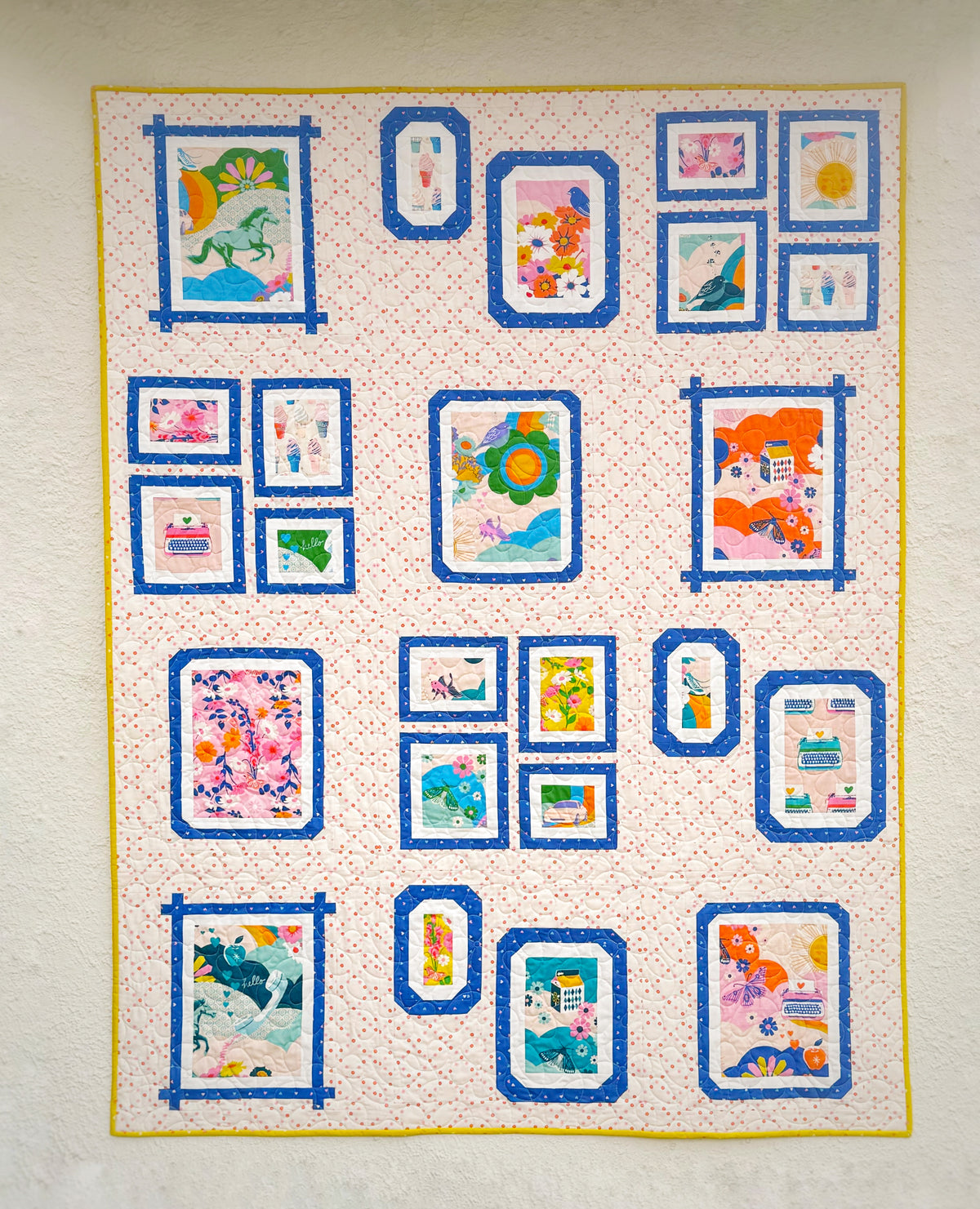 Gallery Wall Quilt pattern