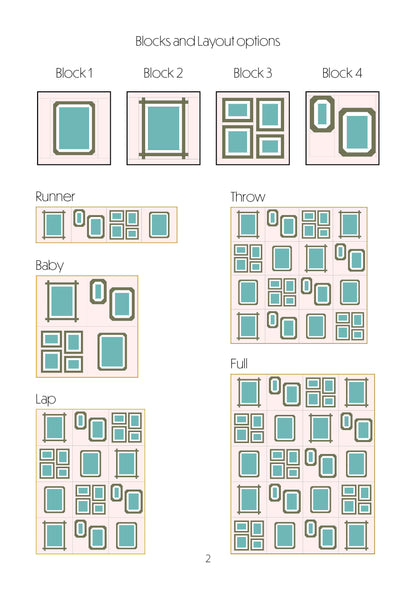 Gallery Wall Quilt pattern