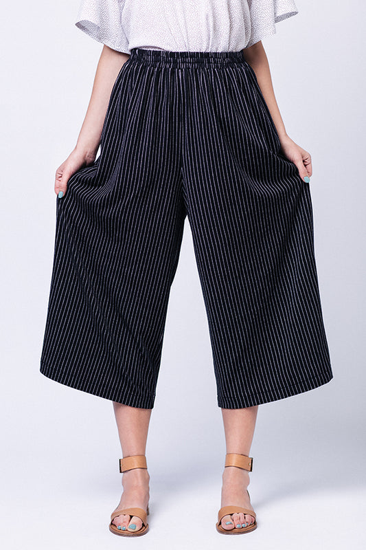 NINNI elastic waist culottes