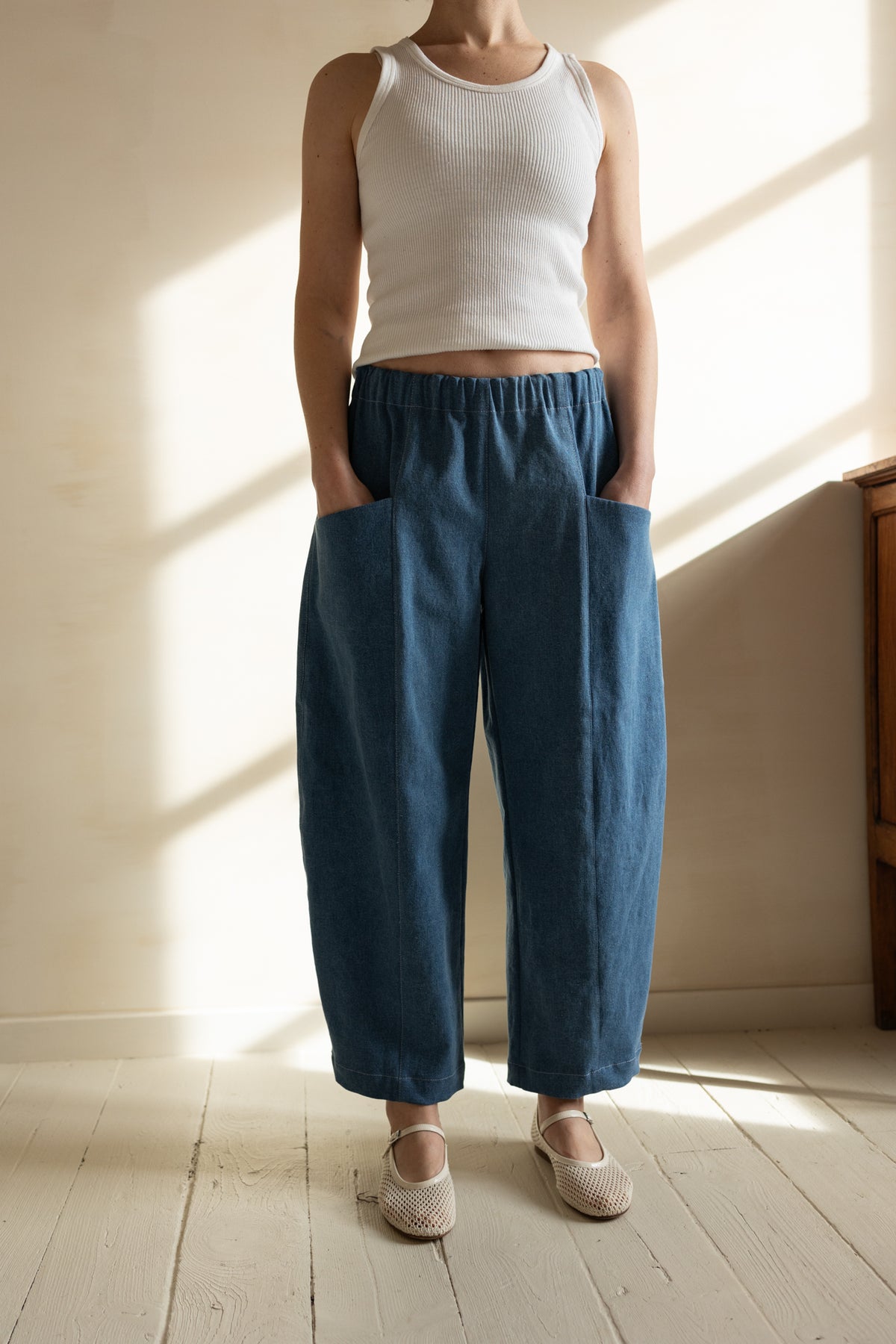 Pantalon barrel Emile