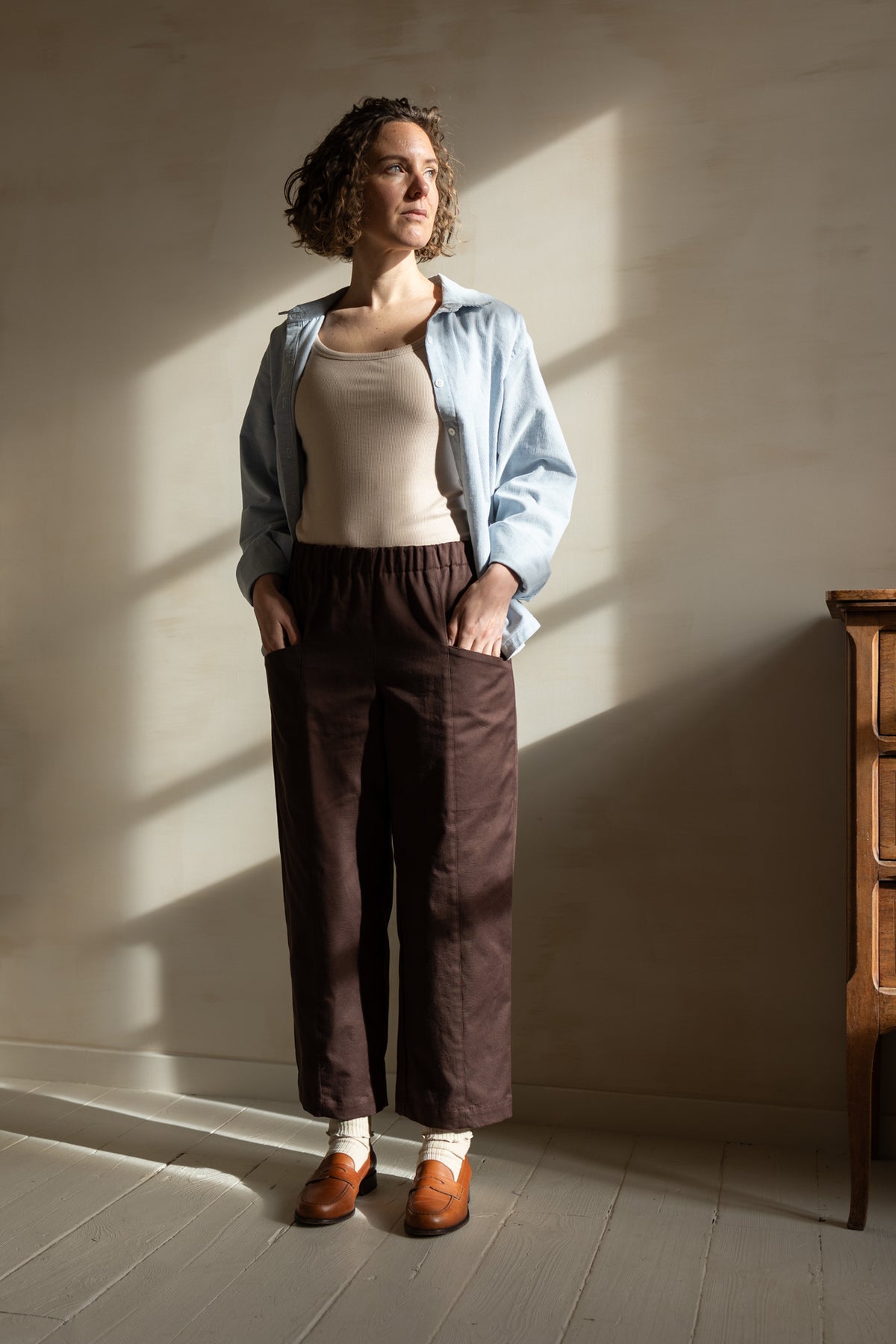 Pantalon barrel Emile