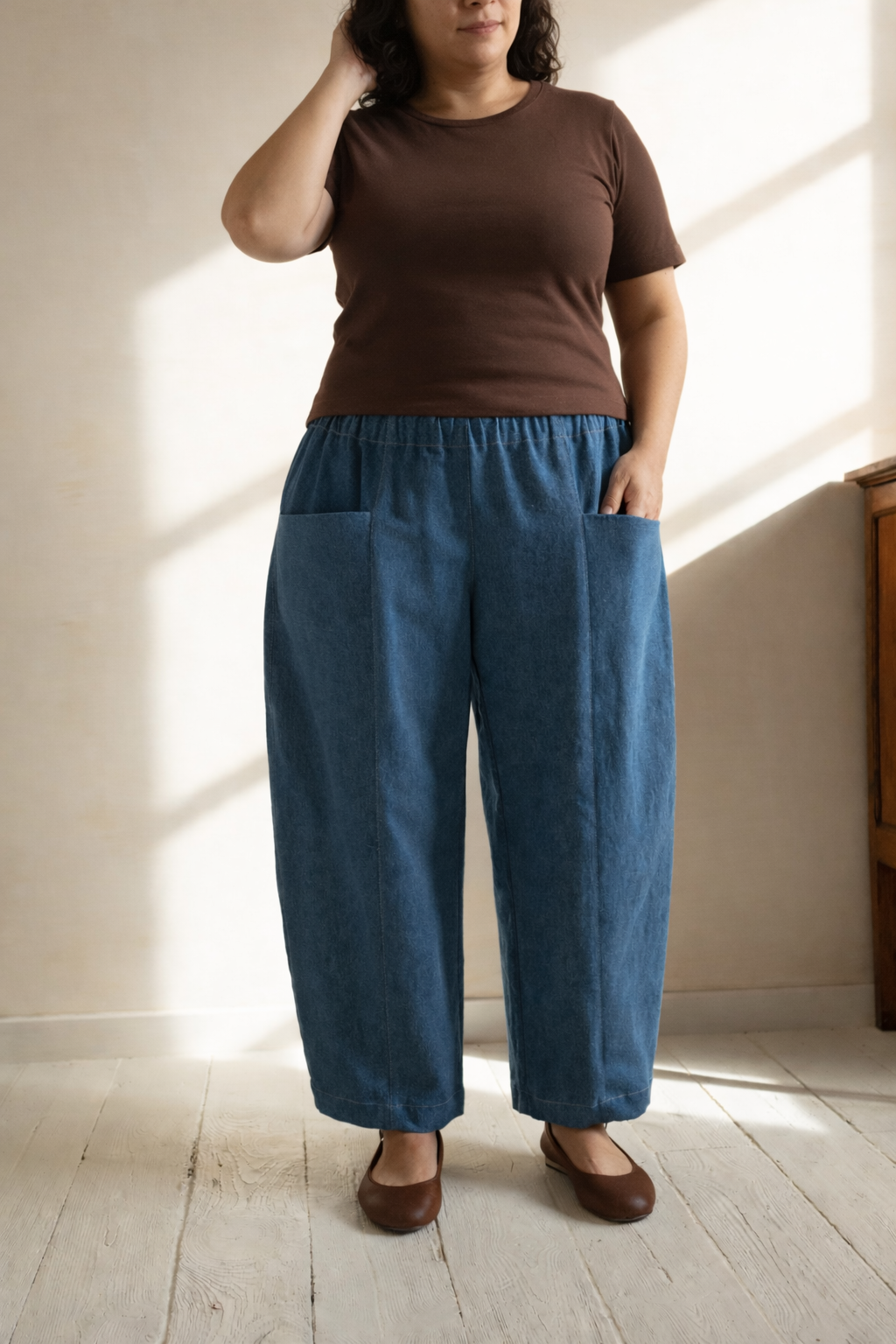 Pantalon barrel Emile