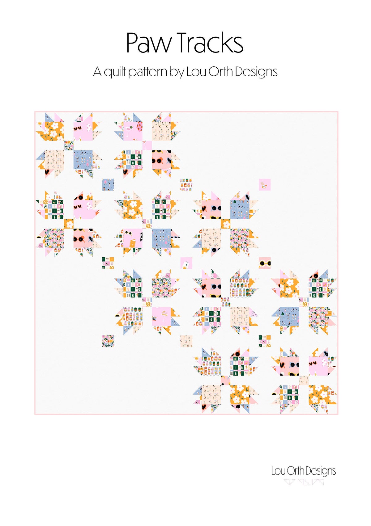 Paw Tracks Quilt Pattern