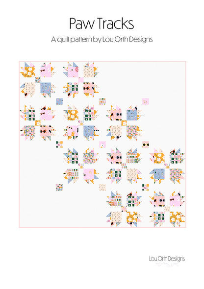 Paw Tracks Quilt Pattern