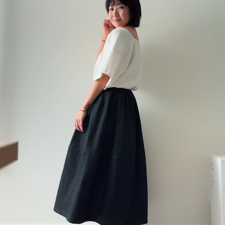 PDF Barrel Skirt Pattern - Sewing Therapy