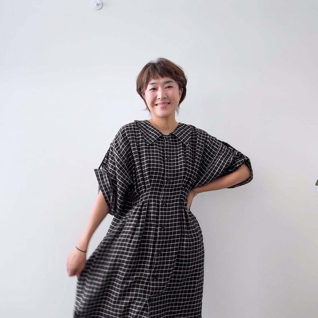 PDF Faux Collar Shirt and Dress Pattern - Sewing Therapy