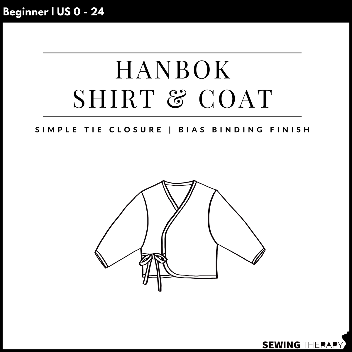 PDF Hanbok Shirt and Coat Pattern - Sewing Therapy