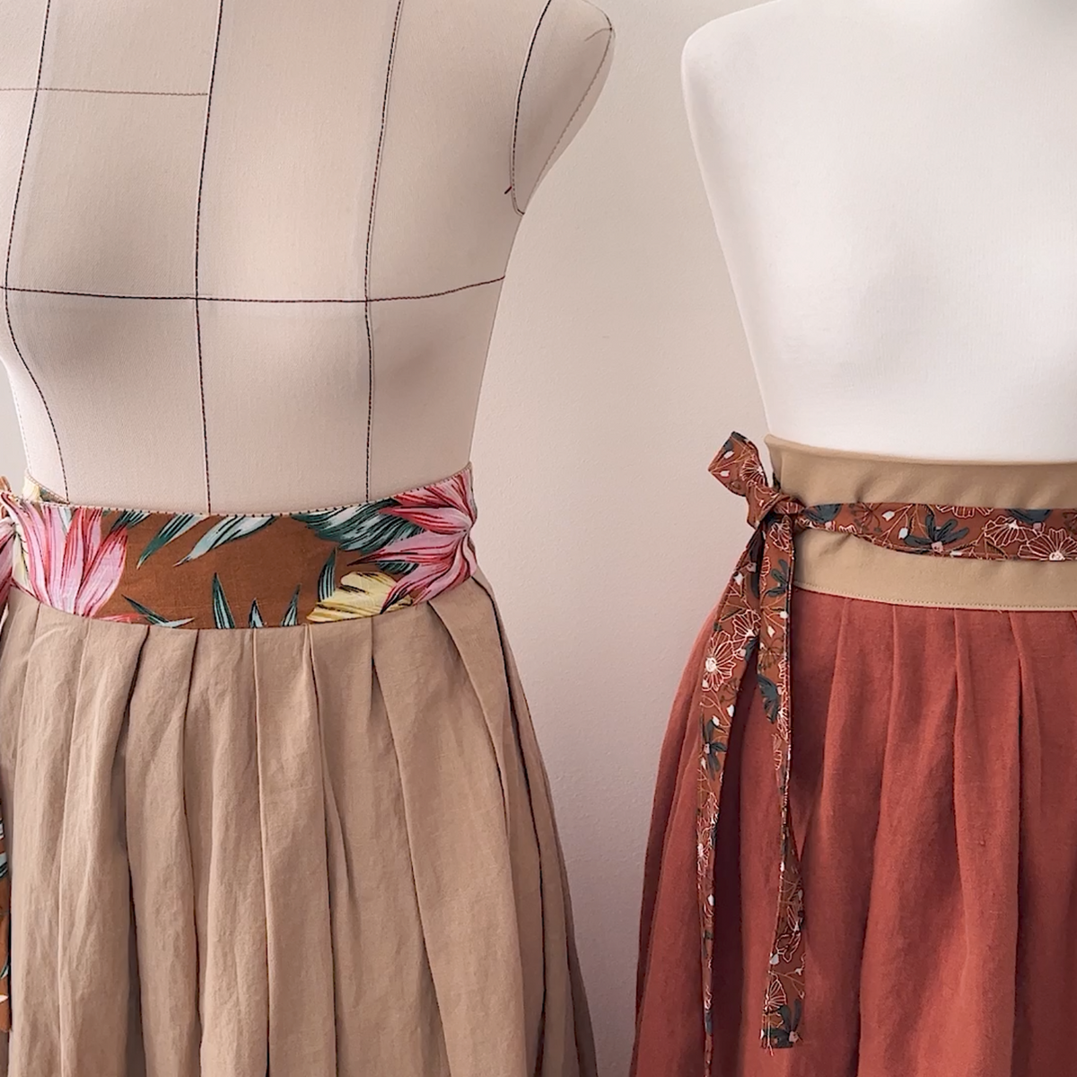 PDF Hanbok Wrap Skirt Pattern - Sewing Therapy