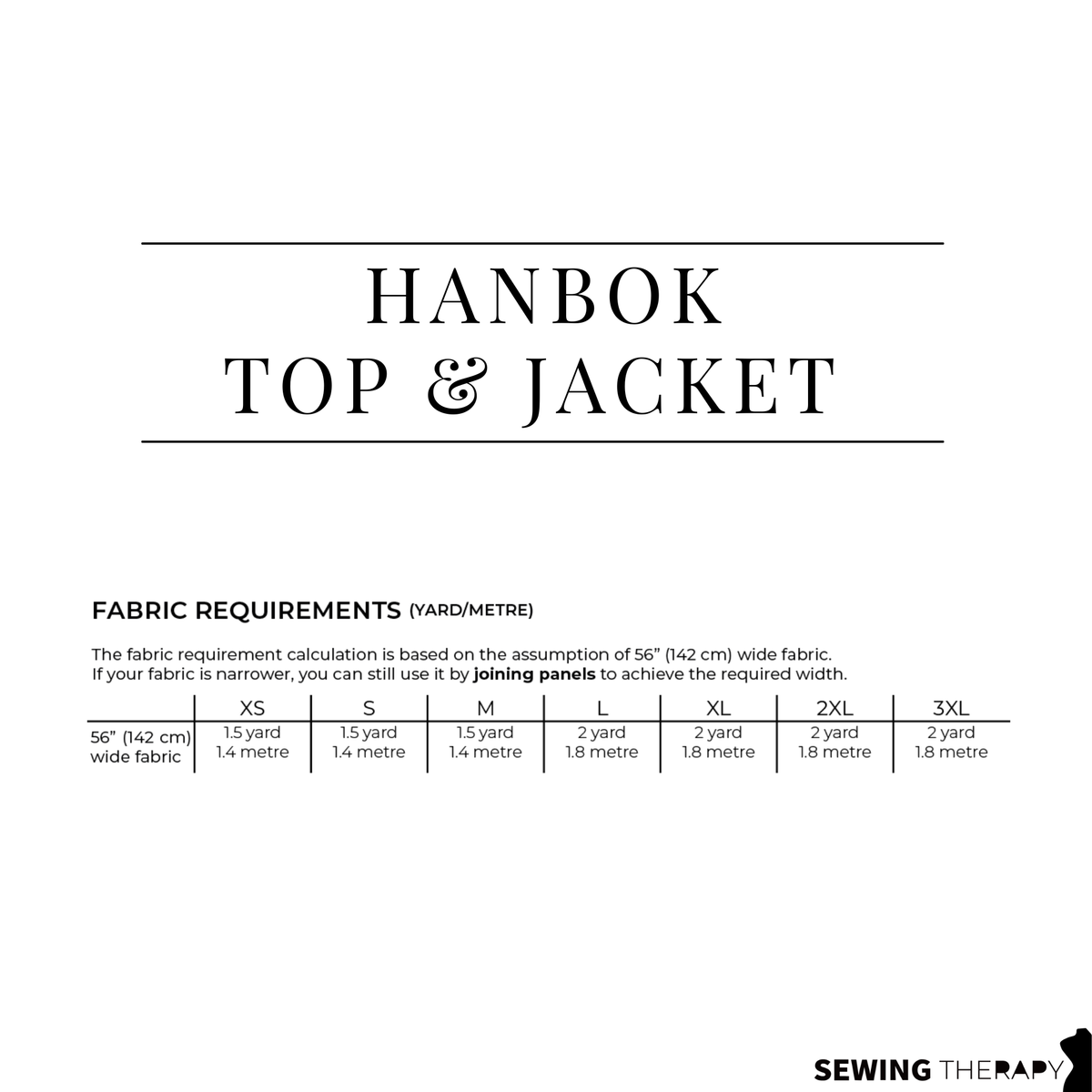 PDF Hanbok Top & Jacket Pattern - Sewing Therapy