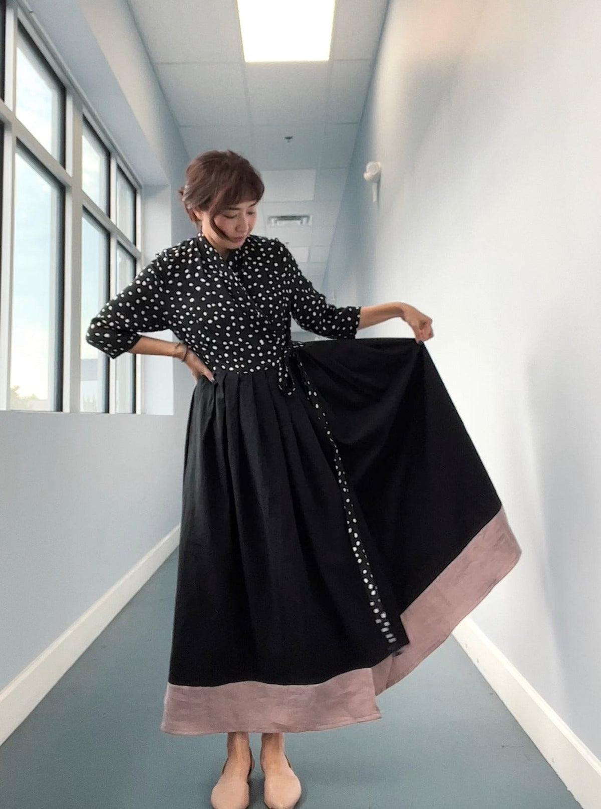 PDF Hanbok Wrap Dress Pattern - Sewing Therapy