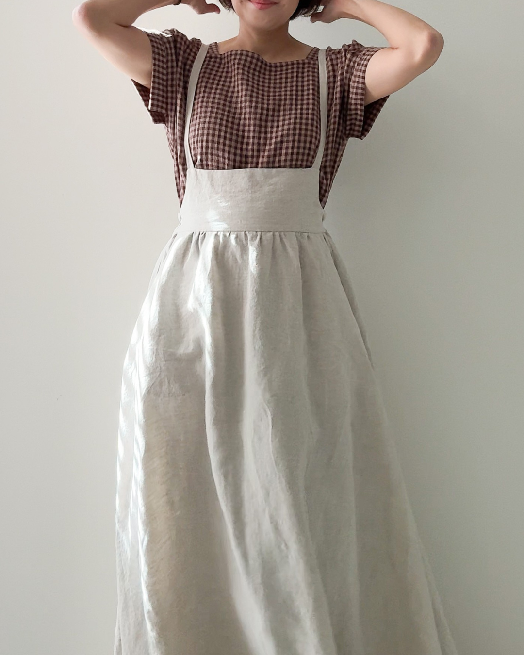 PDF Low Bib Pinafore Pattern - Sewing Therapy