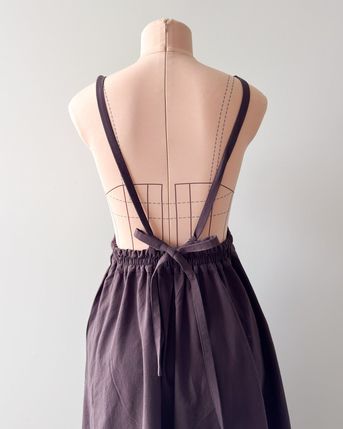 PDF Low Bib Pinafore Pattern - Sewing Therapy