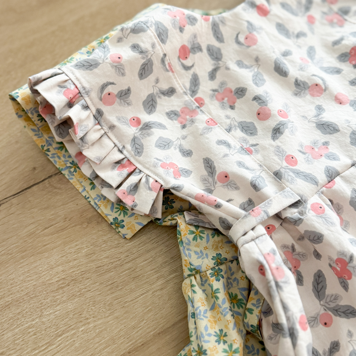 PDF Mini Tie Dress Pattern for Ages 1 – 12 (Sizes 80–150 cm) | Sewing Therapy