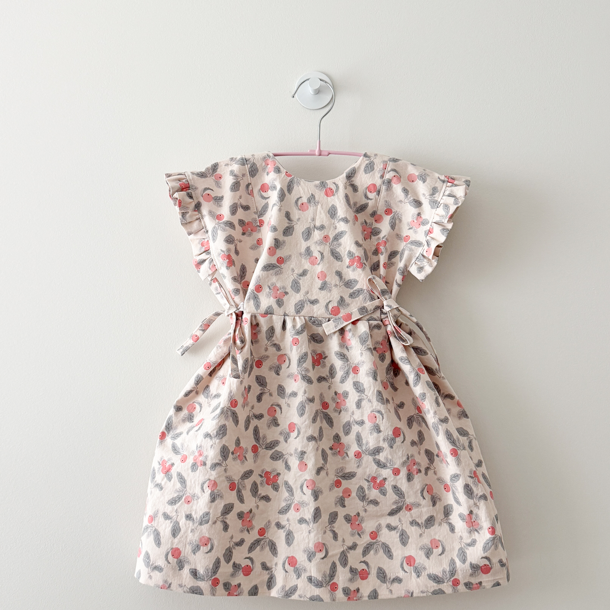 PDF Mini Tie Dress Pattern for Ages 1 – 12 (Sizes 80–150 cm) | Sewing Therapy