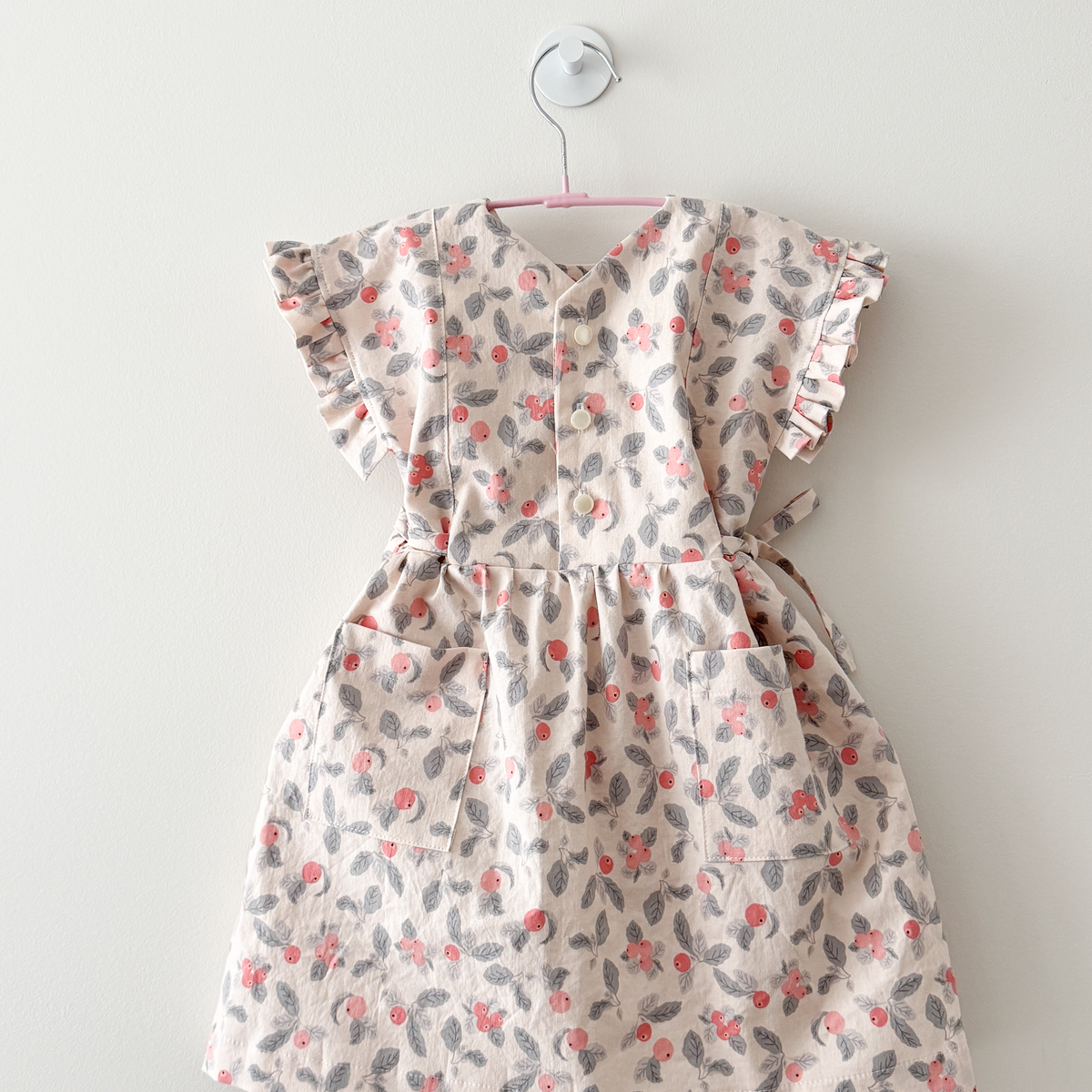 PDF Mini Tie Dress Pattern for Ages 1 – 12 (Sizes 80–150 cm) | Sewing Therapy