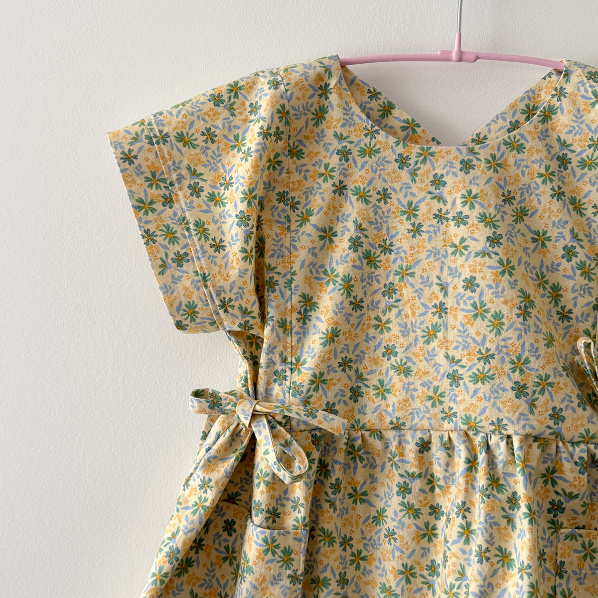 PDF Mini Tie Dress Pattern for Ages 1 – 12 (Sizes 80–150 cm) | Sewing Therapy