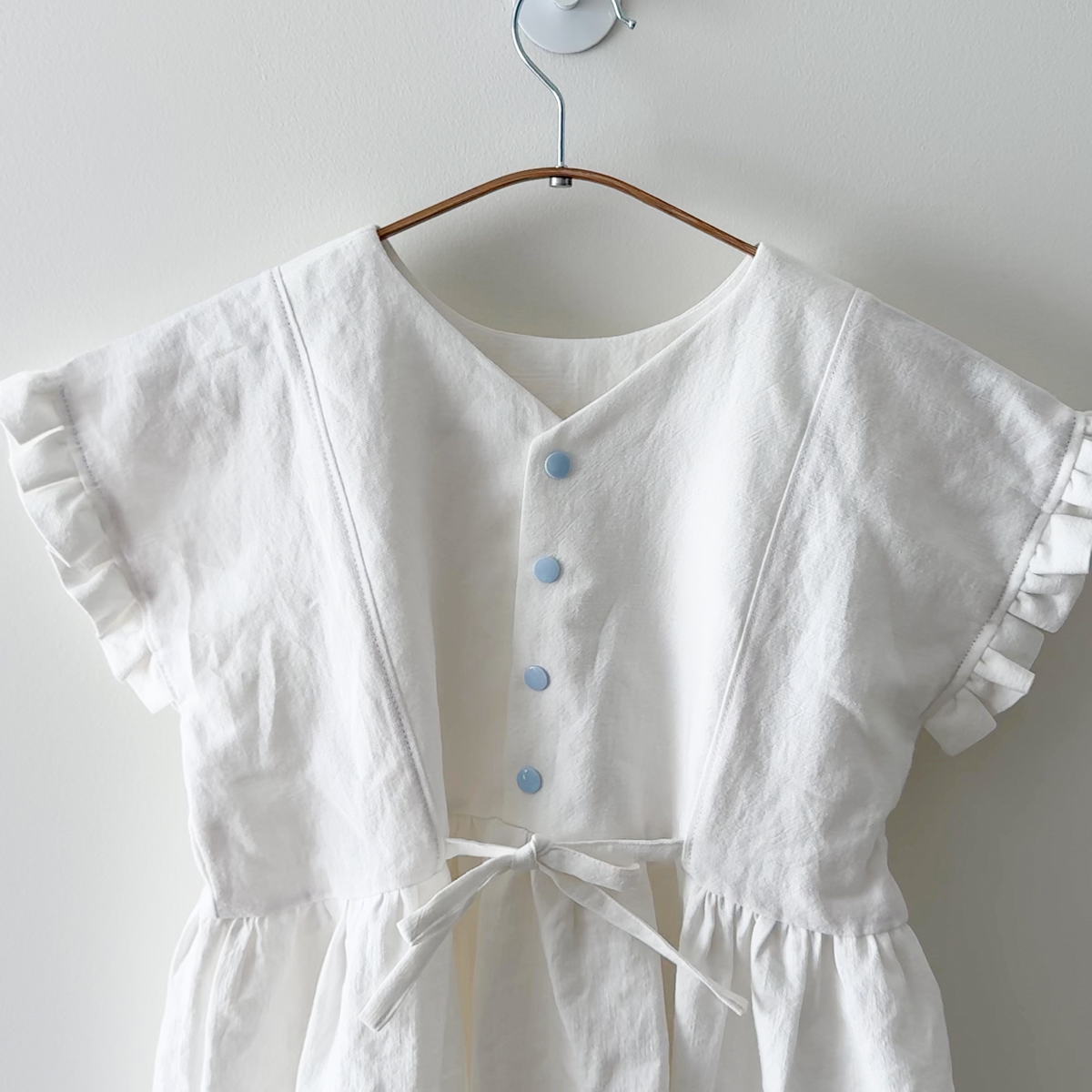 PDF Mini Tie Dress Pattern for Ages 1 – 12 (Sizes 80–150 cm) | Sewing Therapy