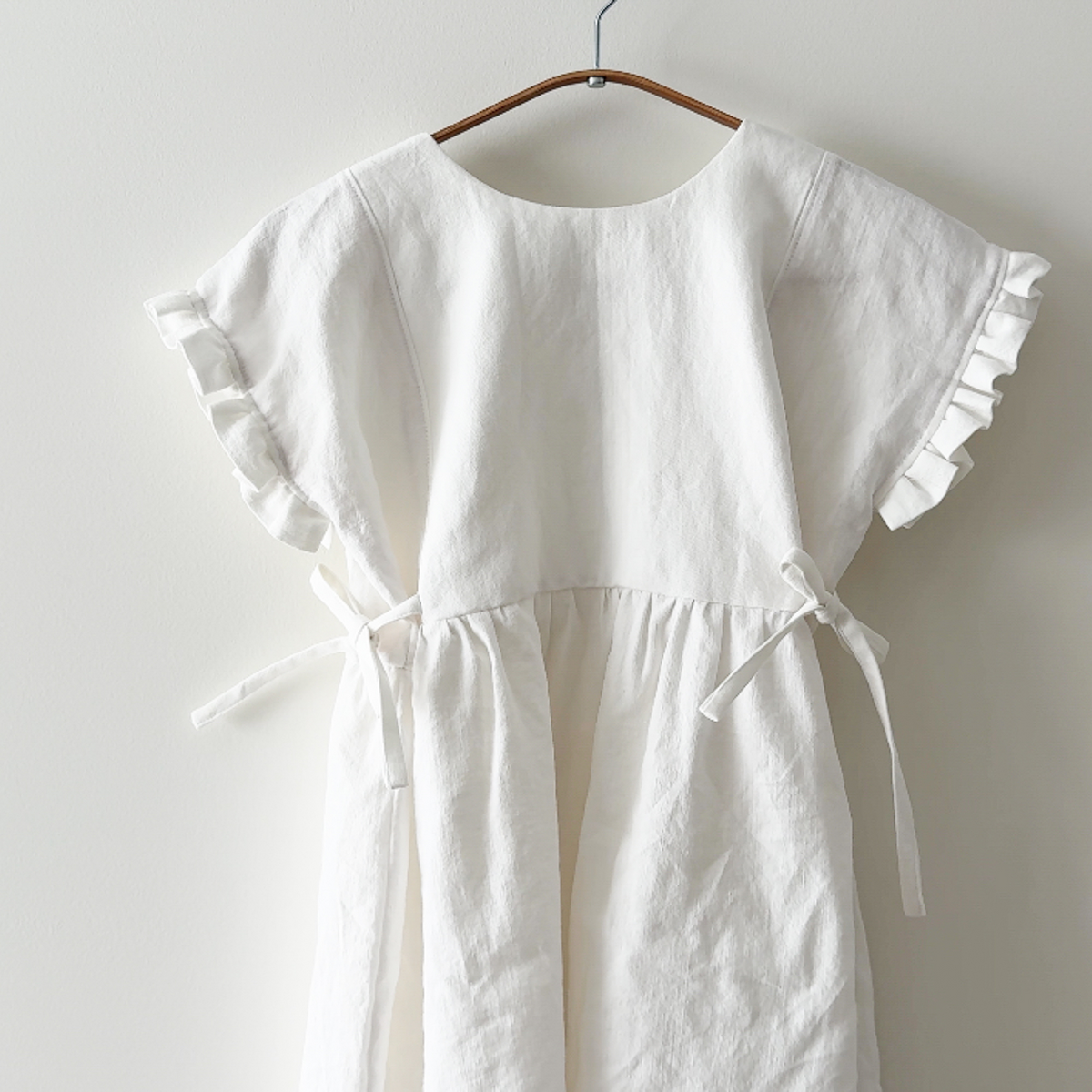 PDF Mini Tie Dress Pattern for Ages 1 – 12 (Sizes 80–150 cm) | Sewing Therapy