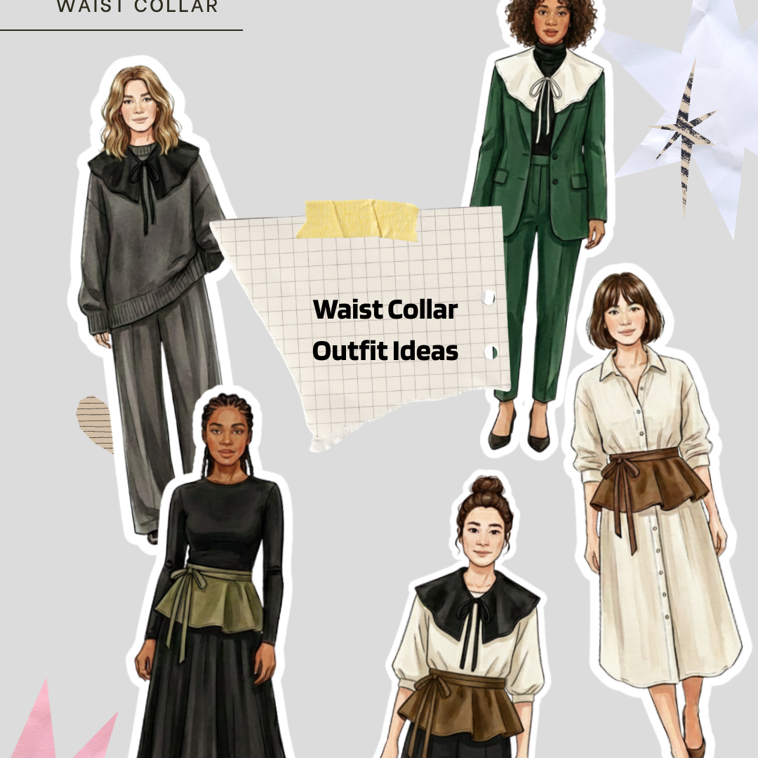 PDF Waist Collar Pattern - Sewing Therapy