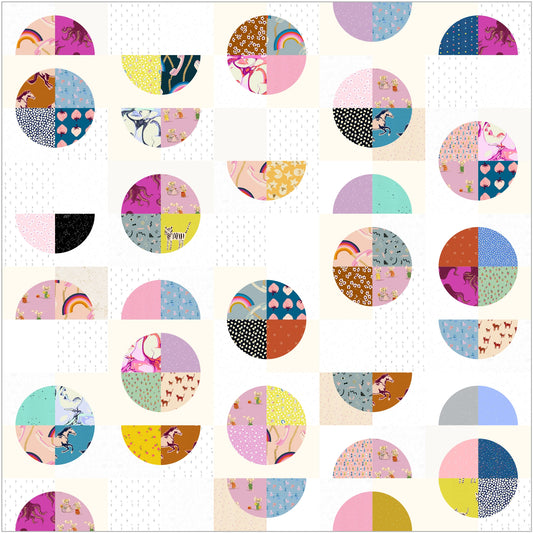 Spring Moon Quilt Pattern