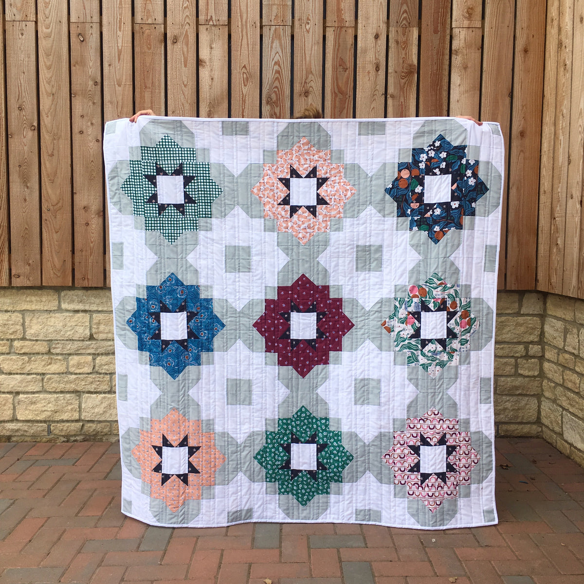 Vintage Tiles Quilt pattern