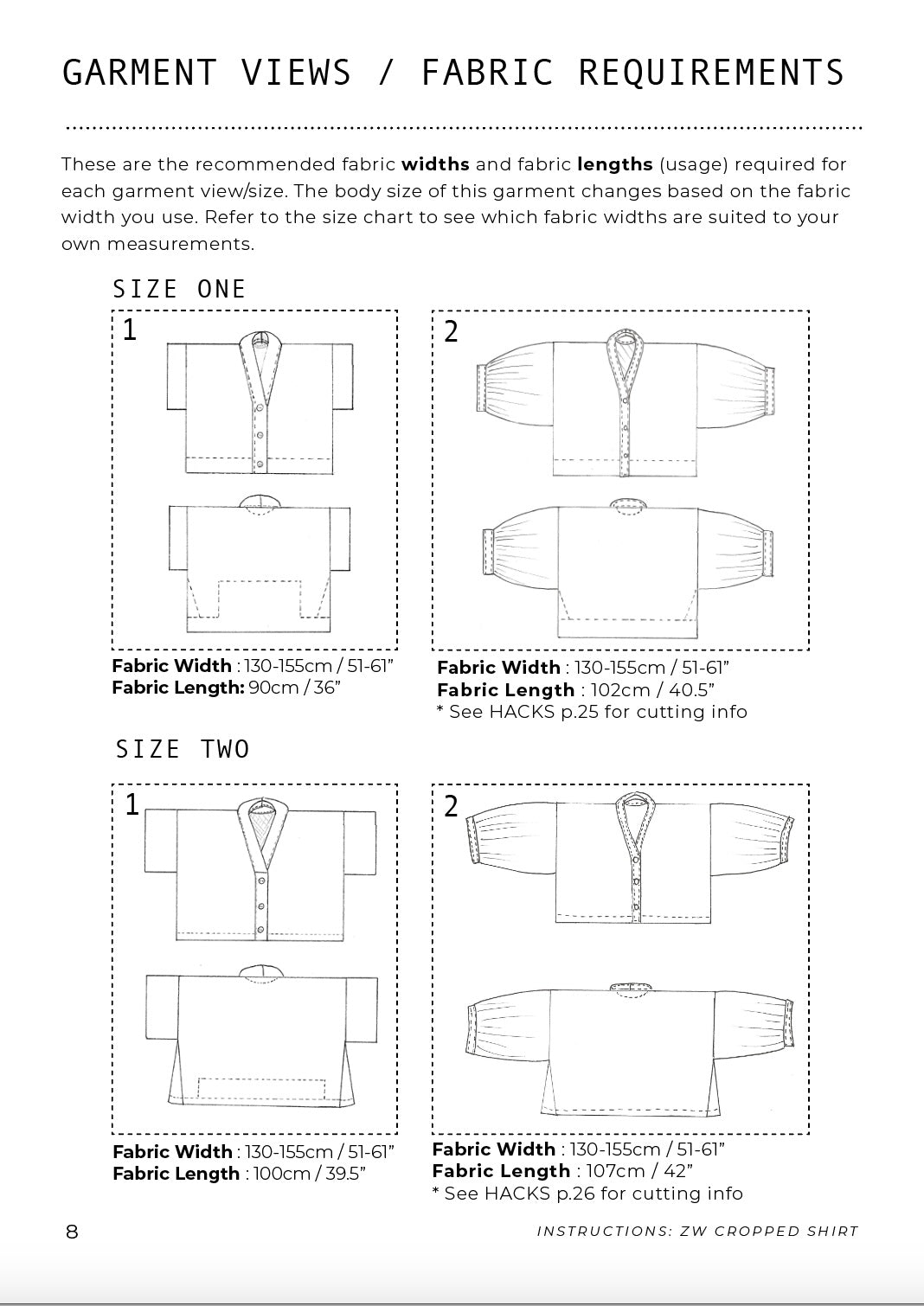 ZW Cropped Shirt